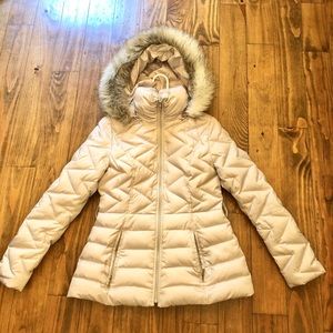 Laundry puffer jacket